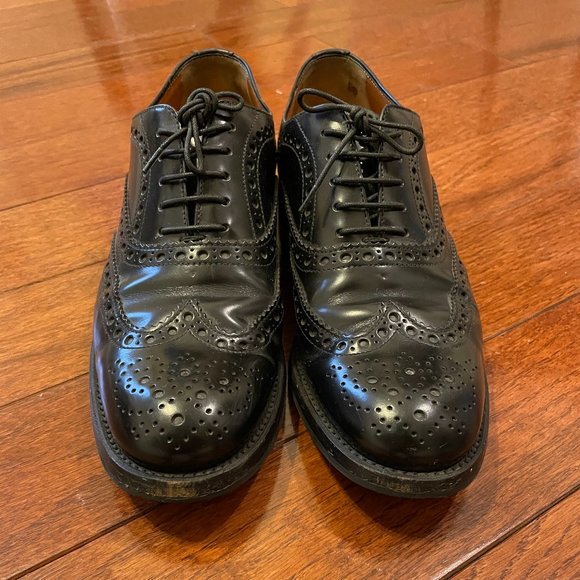 Church's Shoes - Church's burwood leather wingtip oxfords